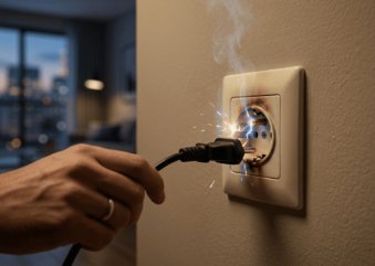 Por que você nunca deve ignorar estalos na tomada: o que diz um eletricista