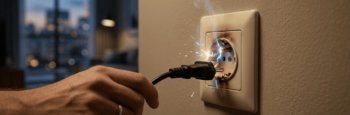 Por que você nunca deve ignorar estalos na tomada: o que diz um eletricista